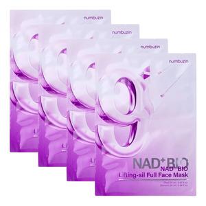 Numbuzin No.9 NAD Bio Lifting-sil Full Face Pack Sheet - 4 stk.