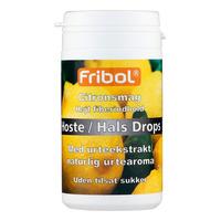 Fribol hoste/hals drops m. citrus - 60 gr
