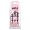 Depend Cosmetic Design Selection French White Chrome Short Coffin - 1 stk.