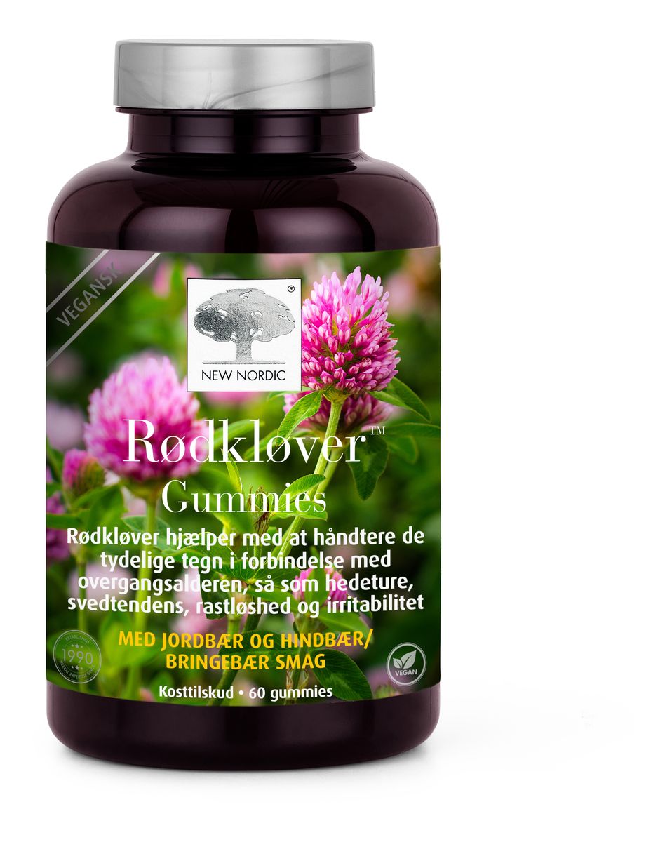 New Nordic Rødkløver Gummies - 60 tyggetabl.