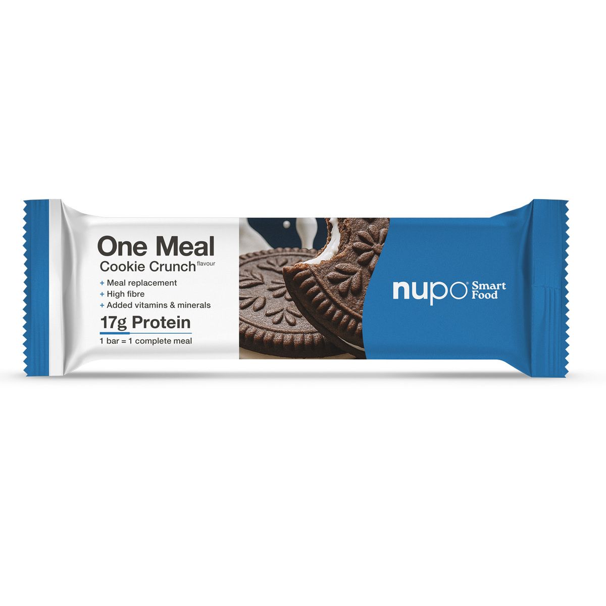 Nupo One Meal Replacement Bar Cookie Crunch - 1 stk.