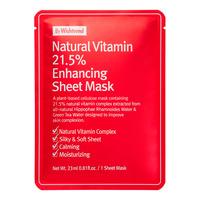 By Wishtrend Natural Vitamin 21.5% Enhancing Sheet Mask - 1 stk.