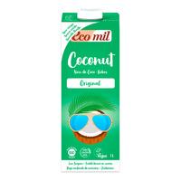 Ecomil Kokos mælk med agave Ø - 1 l.