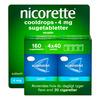 Nicorette Sugetabletter Cooldrops 4 mg - 160 sugetabl.