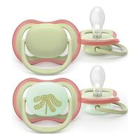 Philips Avent Sut Ultra Air Day & Night 6-18 m - grøn, turkis - 2 stk.