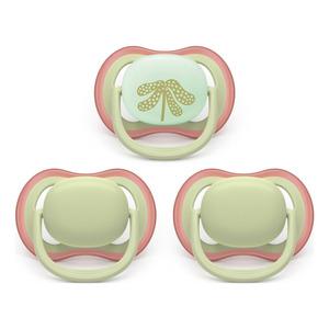 Philips Avent Sut Ultra Air Day & Night 6-18 m - turkis, grøn - 3 stk.