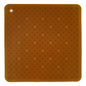 Hevea Bath Mat Wave Square - Natural - 1 stk.
