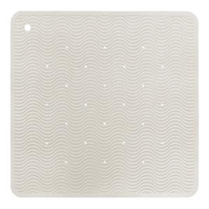 Hevea Bath Mat Wave Square - Marble - 1 stk.