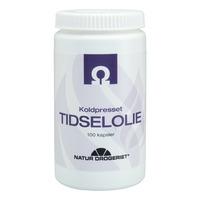 Natur-Drogeriet Koldpresset Tidselolie - 100 kaps.