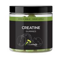 Purepower Creatine Gummies Sour Apple - 60 stk.