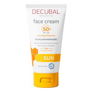 Decubal Sun Face Cream SPF 50+ - 50 ml.