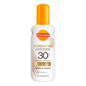 Carroten Protect & Tan Milk Spray SPF30  - 200 ml.