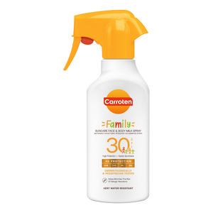 Carroten Family Face & Body Milk Trigger SPF30 - 270 ml.
