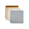 Hevea Bath Mat Wave Square - Granite - 1 stk.