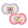 MAM Original Night Sut 6-16 mdr., Pink/Lilla - 2 stk.