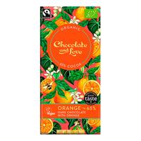 Chocolate and Love Chokolade Orange 65% Ø - 80 g.
