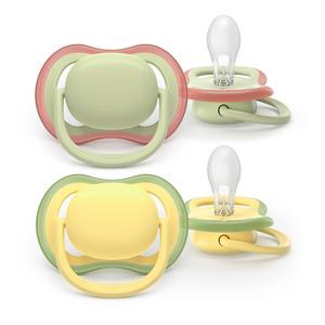 Philips Avent Sut Ultra Air 18 m+ - grøn, gul - 2 stk.