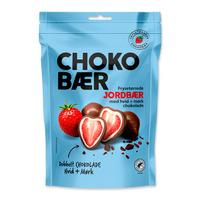 Nordthy Chokobær Frysetørret Jordbær Hvid- og Mørk Chokolade - 90 g.