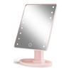Gillian Jones Hollywoodspejl m. Touch, LED lys og USB-C - Rosa - 1 stk.