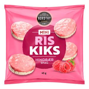 Nordthy Mini Riskiks - Hindbær - 45g