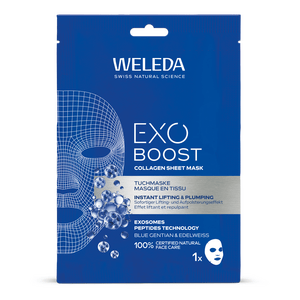 Weleda Exo Boost Collagen Sheet mask - 20 ml.