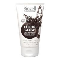 Biozell Color Glow Nourishing Toning Mask Cool Espresso - 150 ml.