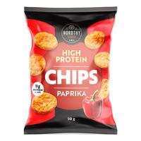 Nordthy Linse Chips High Protein Paprika - 50 g.