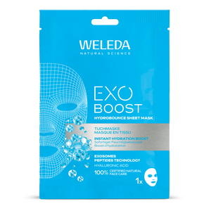 Weleda Exo Boost Hydrobounce Sheet Mask - 20 ml.