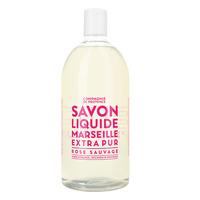Compagnie de Provence Liquid Marseille Soap Refill Wild Rose - 1000 ml.