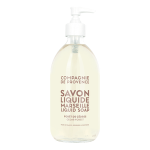 Compagnie de Provence Liquid Marseille Soap Cedar Forest - 495 ml.
