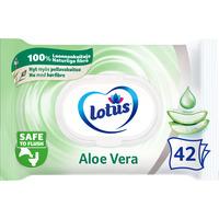 Lotus  Fugtigt Toiletpapir Aloe Vera - 42 stk.