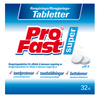 ProFast rengøringstabletter - 32 tab