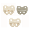 Hevea Pacifier Trial Pack trio - Trio-Pack / The Oatmeal Mix - 3 stk.