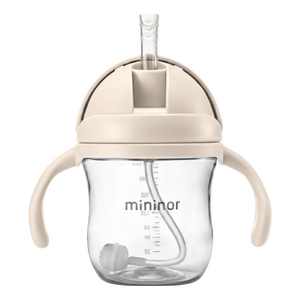 Mininor Sugerørskop Tritan 220 ml, Skyet morgen - 1 stk.