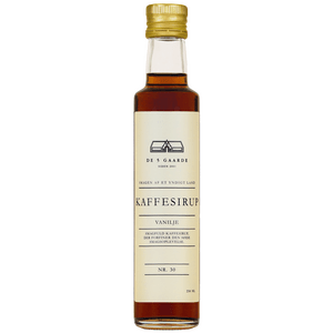 DE 5 GAARDE kaffesirup Vanilje - 250 ml stk.