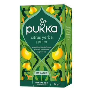 Pukka Citrus Yerba Green te Ø - 20 breve