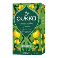 Pukka Citrus Yerba Green te Ø - 20 breve