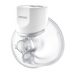 Momcozy S12 Pro Single Bærbar Brystpumpe - Hvid - 1 stk.