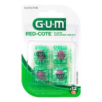 Gum Red-Cote farvetabletter - 12 stk.