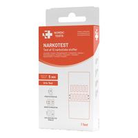 Nordic Tests Narkotest for 12-stoffer - 1 stk.