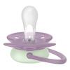 Philips Avent Pacifier ultra soft Nighttime - lilla og grøn - 2 stk.