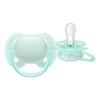 Philips Avent Pacifier ultra soft dag og nat - turkis, grøn, rød og gul - 4 stk.