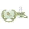 Philips Avent Pacifier ultra soft dag og nat - turkis, grøn, rød og gul - 4 stk.