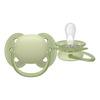 Philips Avent Pacifier ultra soft dag og nat - turkis, grøn, rød og gul - 4 stk.