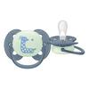 Philips Avent Pacifier ultra soft dag og nat - orange og blå - 4 stk.