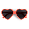 Filibabba Børnesolbriller Genbrugsplastik 1-3 år Hjerte - Warm Red  - 1 stk.