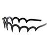 By Stær Sia Hårbøjle Zig Zag - Sort - 1 stk.