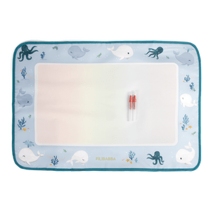 Filibabba Vandtegnemåtte - Christian's Whale Tales - 1 stk.