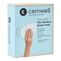 Carriwell Ammeindlæg Bambus - 50 stk.