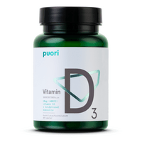 Puori D3 D-Vitamin 10 mcg - 60 kap